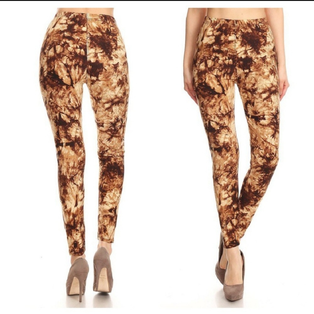 Tie Dye Fall Leggings